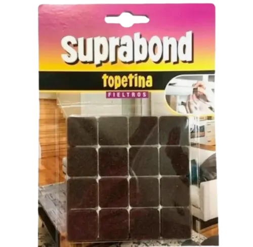 topetina de fieltros cuadrado por 18U.