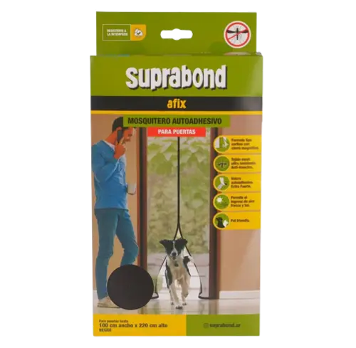 mosquitero autoadhesivo para puerta
